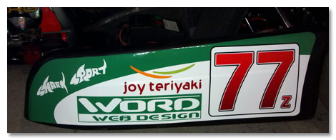 Joy Teriyaki partners with Word Racing