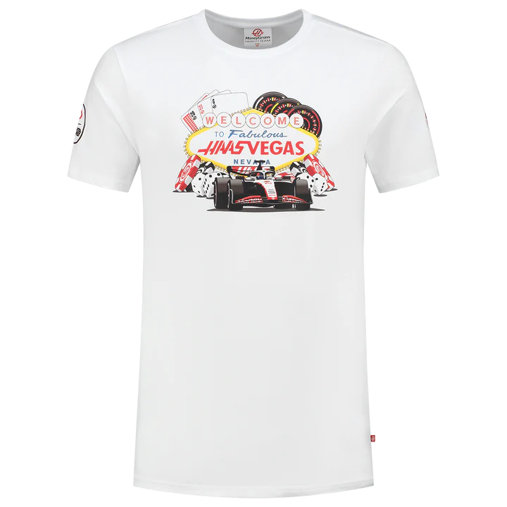 Haas Racing F1 Men's Special Edition Las Vegas GP T-Shirt – Word