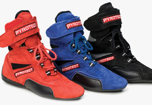 Pyrotect Racing Shoes, SFI certified
