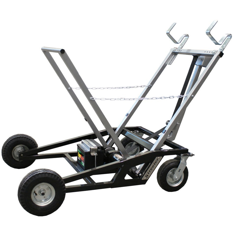 Electric kart lift assembly