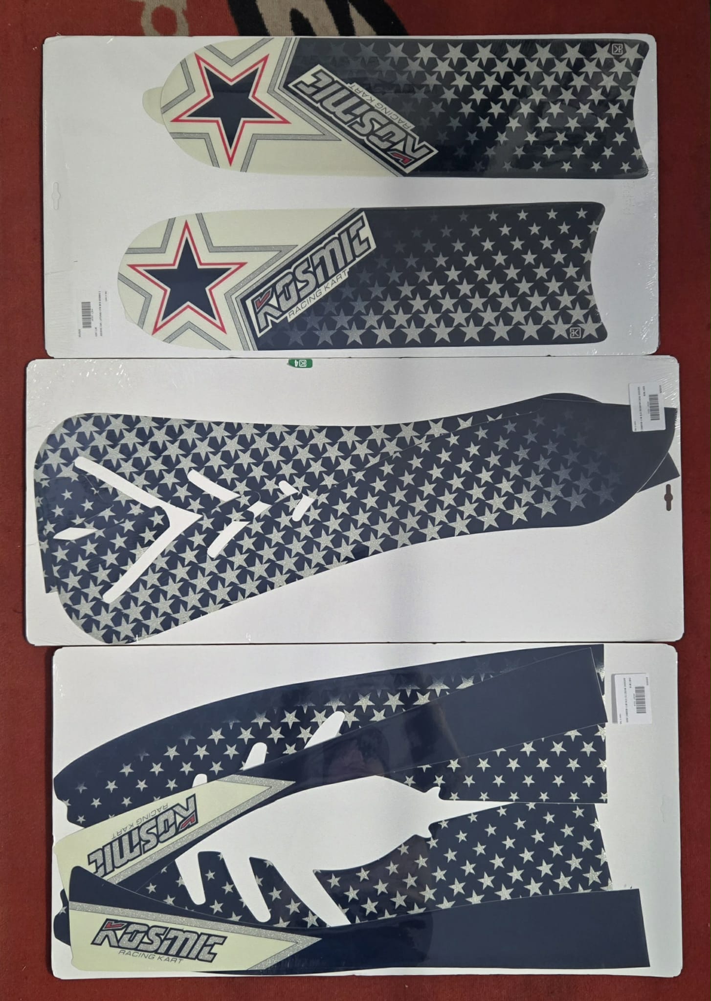 2025 Kosmic full size kart sticker kit