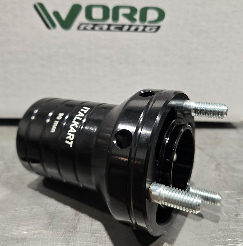 Italkart front hub 25mm x 90mm, black - Laguna
