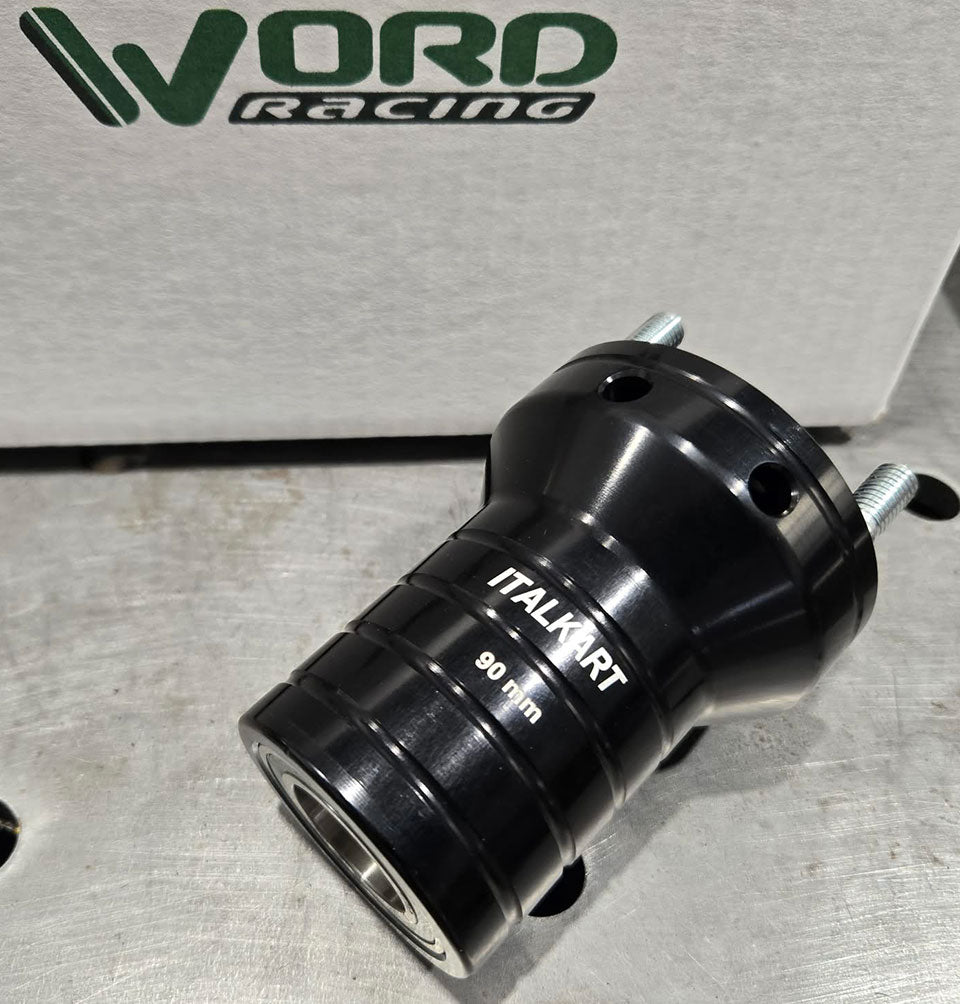 Italkart front hub 25mm x 90mm, black - Laguna