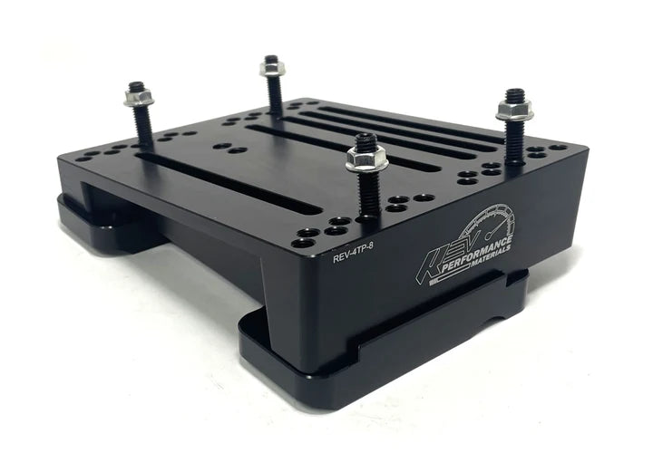 REV 4T Engine Mount 8 Degree & Clamps