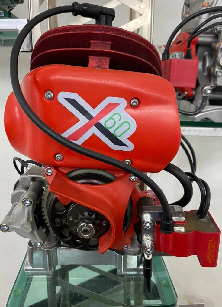 X60AC - 60cc Air Cooled 2-Stroke Engine Package
