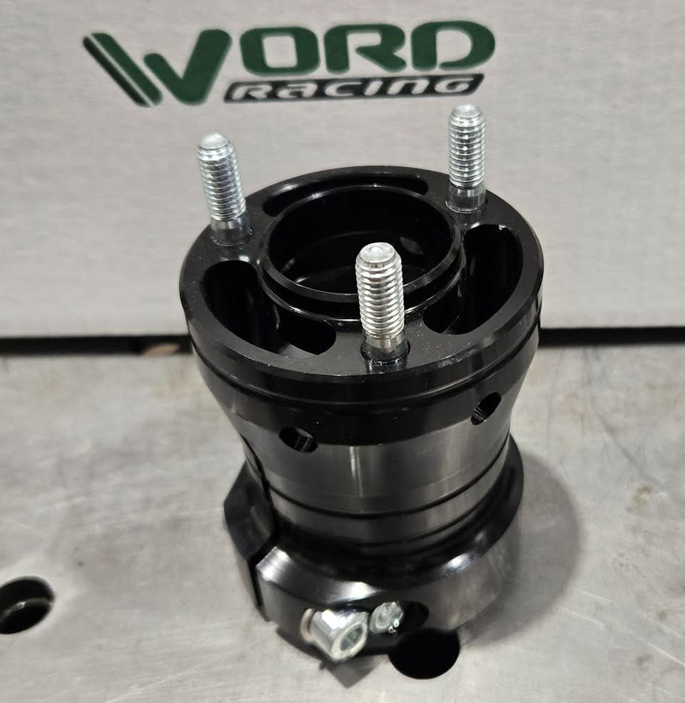 Italkart rear hub 50mm x 90mm, black - Laguna