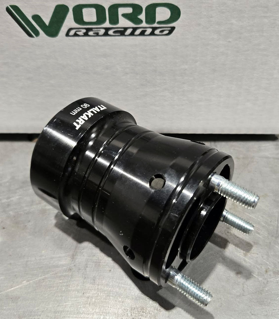 Italkart rear hub 50mm x 90mm, black - Laguna
