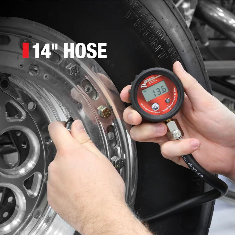 Longacre 2" Digital Tire Pressure Gauge