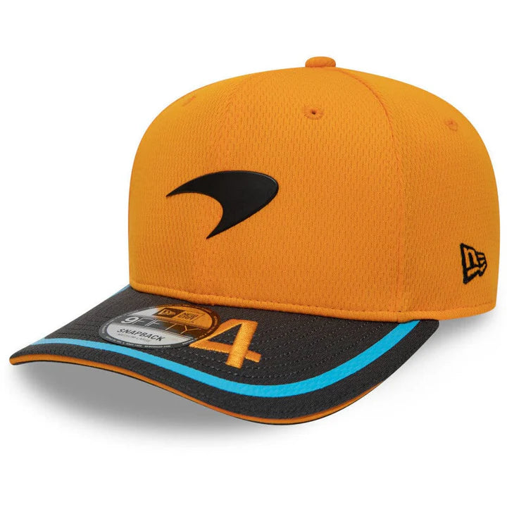 McLaren F1 NEW ERA 9FORTY 2023 Kids Team Baseball Hat - Youth - Papaya