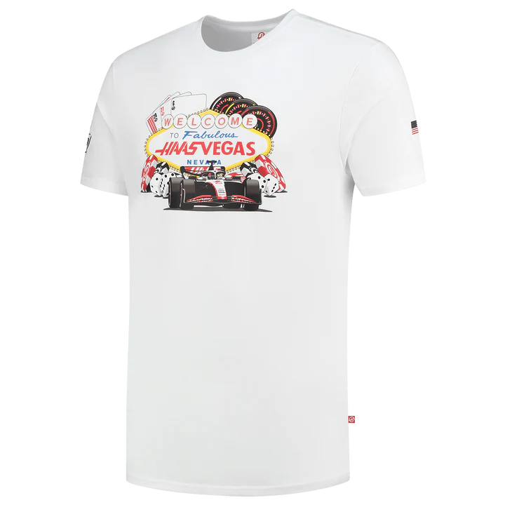 Haas Racing F1 Men's Special Edition Las Vegas GP T-Shirt