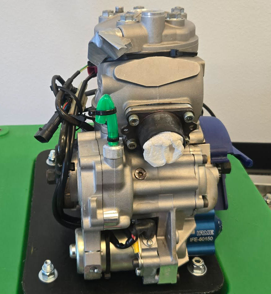 IAME Parilla Reedster 125cc Liquid Cooled race engine