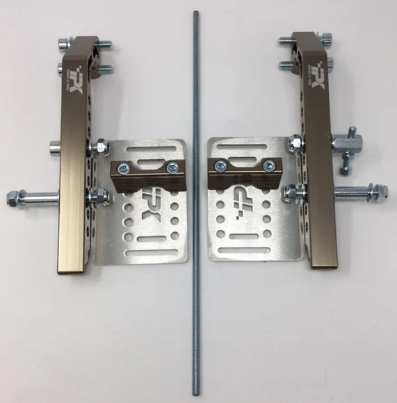 IPK Adjustable pedal footrest/extension system