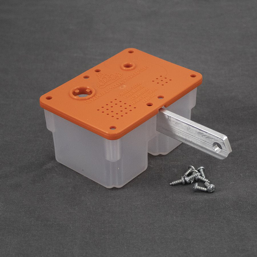 Vented Dual Catch Can for Overflow with mount