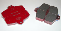 Kp Racing Brake KP Racing Carbon Brake Pads - Pair, Red – Word Racing
