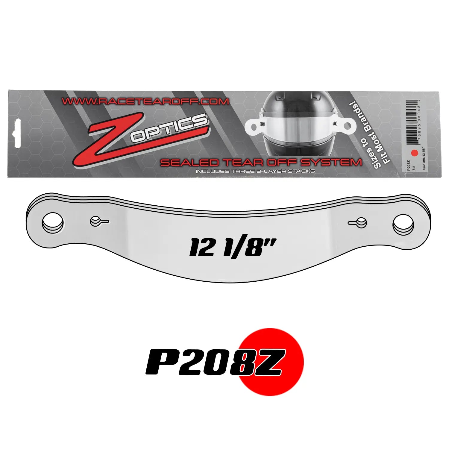 Z Optics Sealed Tear Off - P208Z