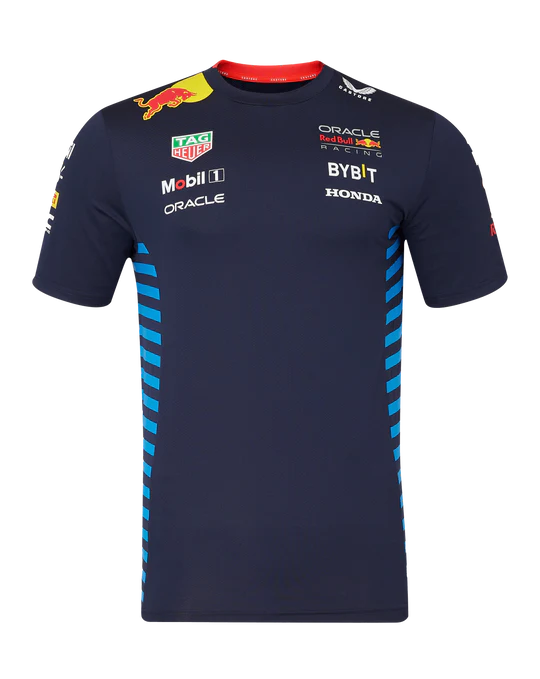 Red Bull Racing F1 Men's 2024 Team T-Shirt- Navy
