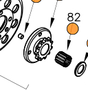 Vortex Mini ROK Clutch Cage (roller bearing)