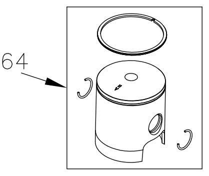 Vortex Mini ROK Piston Kit