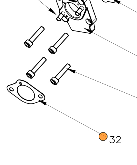 Vortex ROK VLR Carburetor Gasket