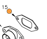 Vortex VLR Exhaust Gasket
