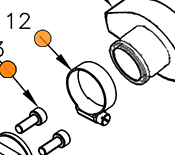 Vortex Mini-ROK Carb Clamp