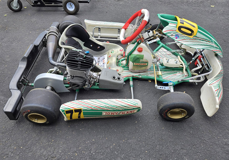 2023 Tony Kart 401 RR with newly rebuilt KA100
