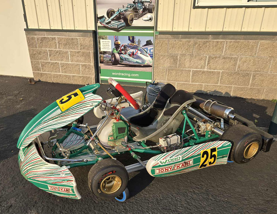 2023 Tony Kart 401 RR with built Vortex ROK VLR