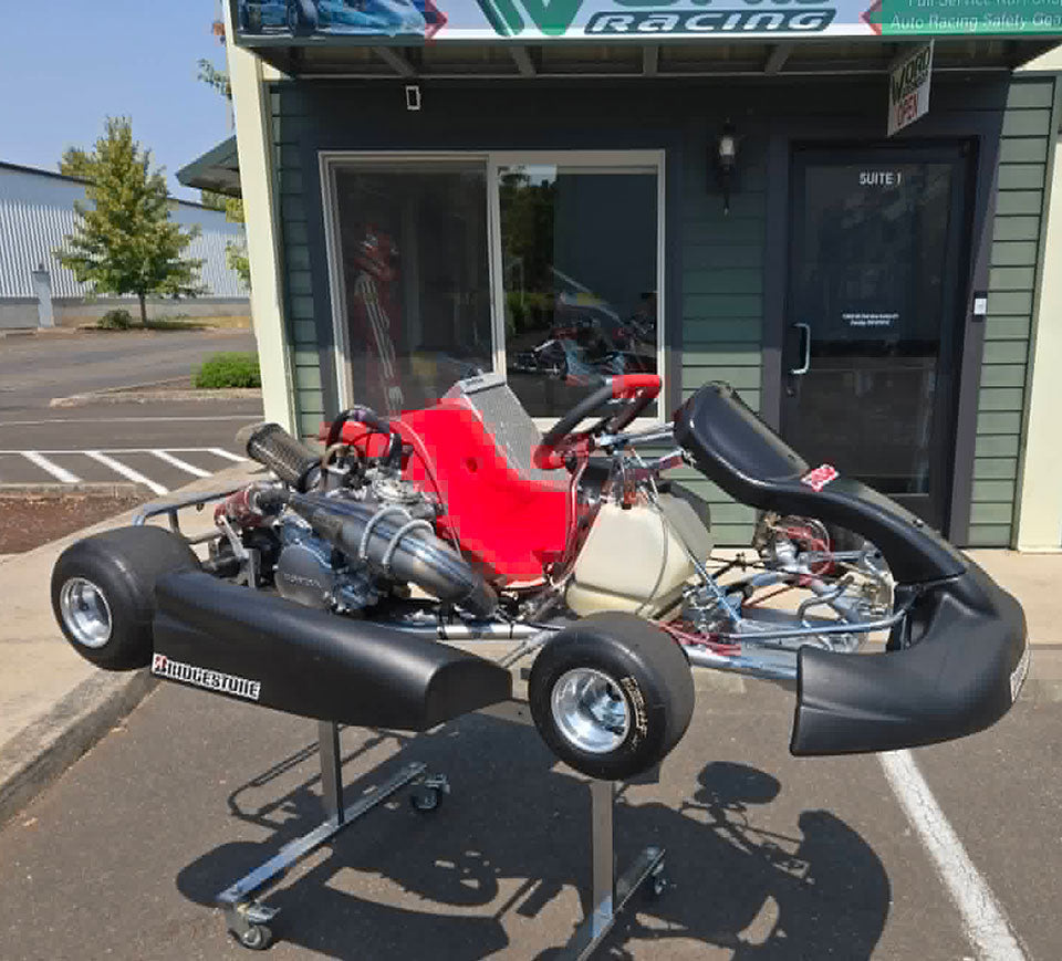 Vintage CRG / Honda CR125 Stock Moto Shifter Kart — Fully Restored