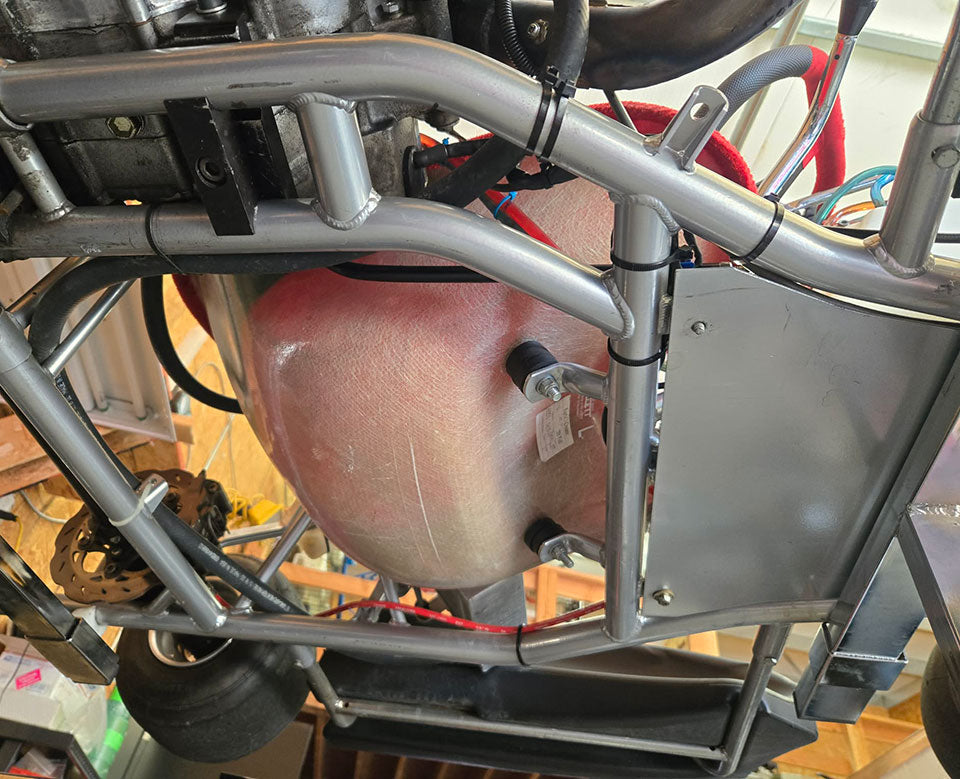 Vintage CRG / Honda CR125 Stock Moto Shifter Kart — Fully Restored