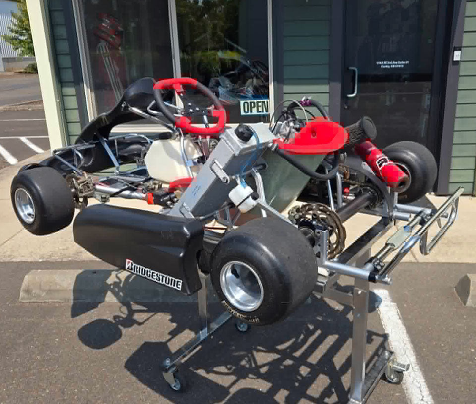 Vintage CRG / Honda CR125 Stock Moto Shifter Kart — Fully Restored