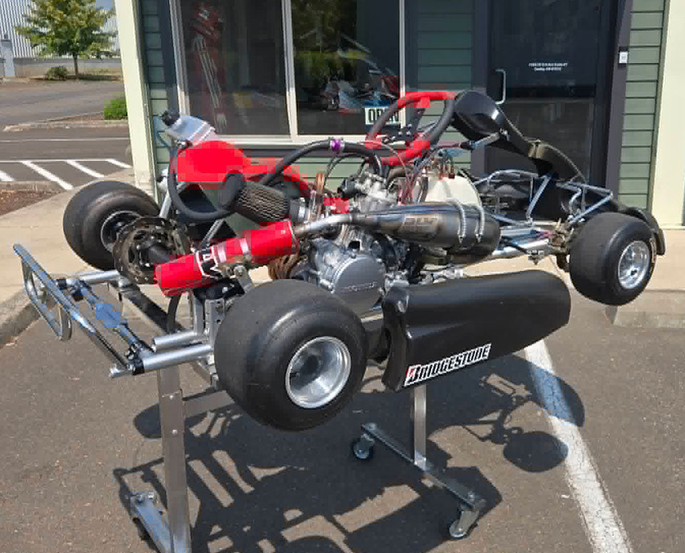 Vintage CRG / Honda CR125 Stock Moto Shifter Kart — Fully Restored