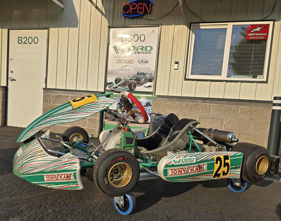 2023 Tony Kart 401 RR with built Vortex ROK VLR