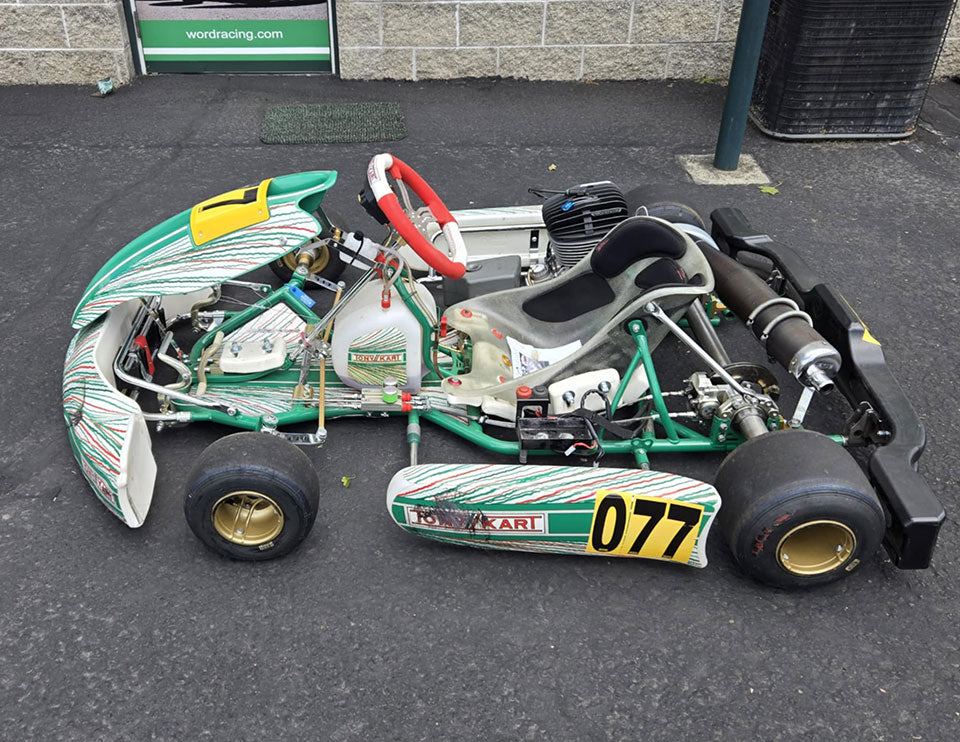 2023 Tony Kart 401 RR with newly rebuilt KA100