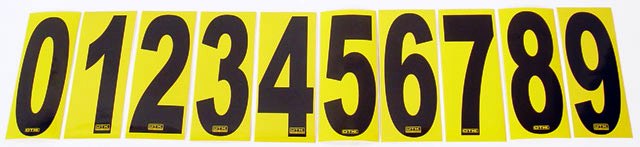 OTK Kart Numbers