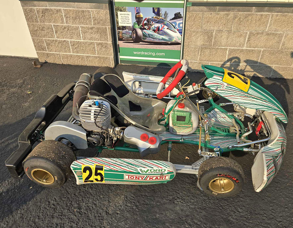 2023 Tony Kart 401 RR with built Vortex ROK VLR