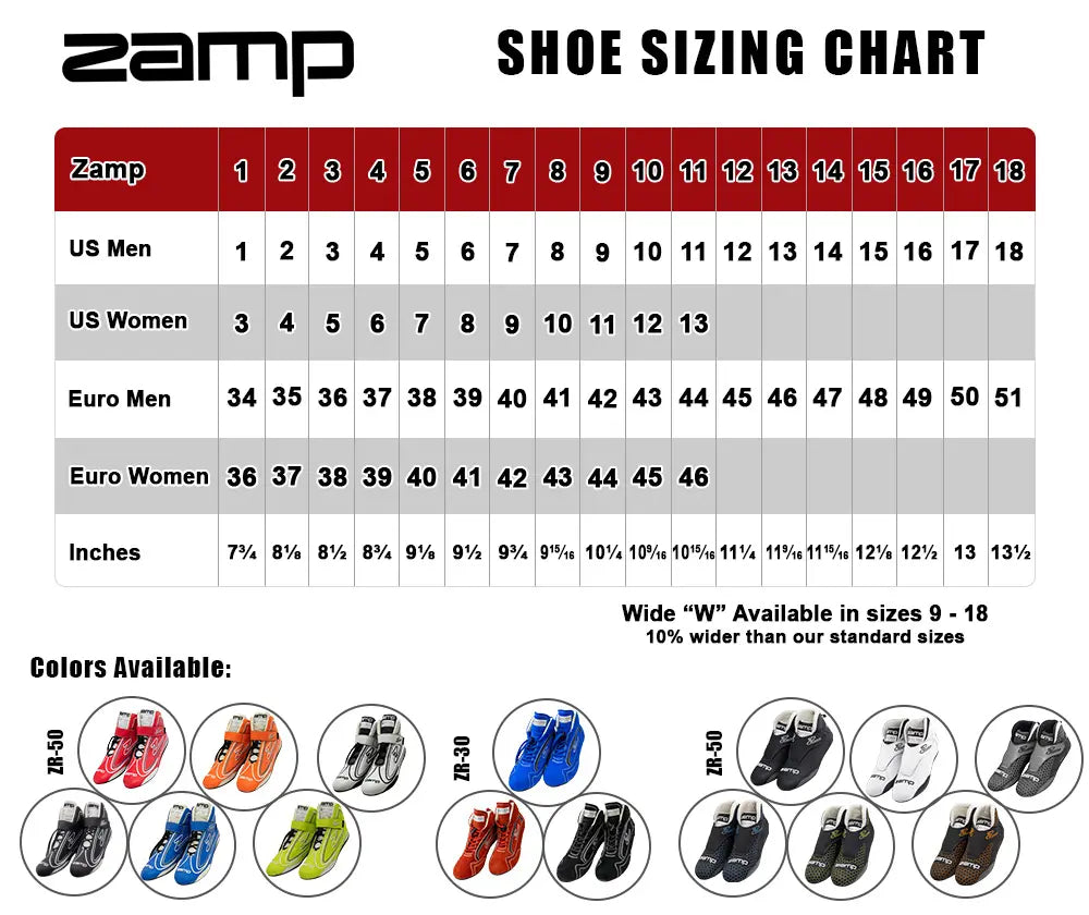 Zamp ZK-20 Kart Racing Shoes