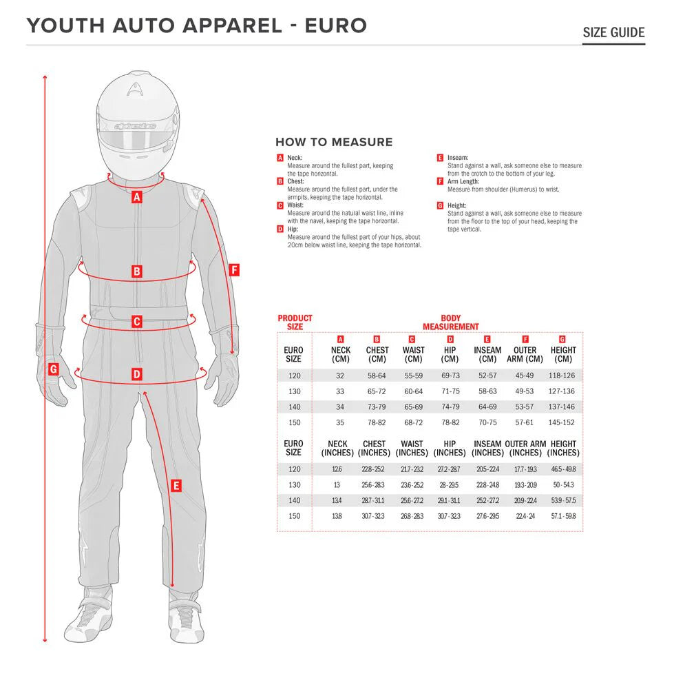 Alpinestars Kart Youth Rain Suit