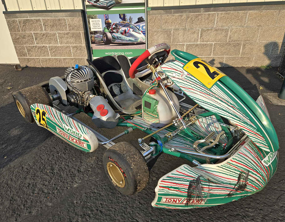 2023 Tony Kart 401 RR with built Vortex ROK VLR