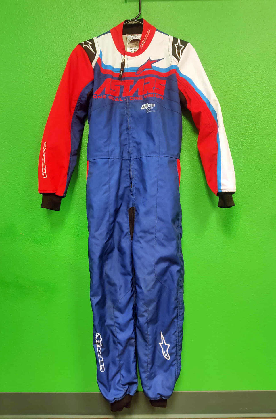 Alpine Stars Karting Suit KMX-9 V2 S Size 150 (used)