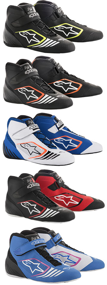 Kart Racing Shoes - Alpinestars Tech-1 KX color choices